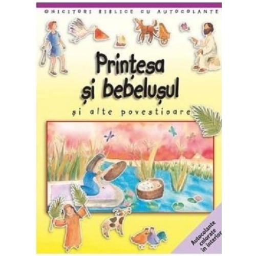 Printesa si bebelusul si alte povestioare. Ghicitori biblice cu autocolante - Sally Ann Wright, Paola Bertolini Grudina, editura Casa Carti