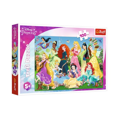 Puzzle Disney Princess intalniti printesa dulce, 100 piese