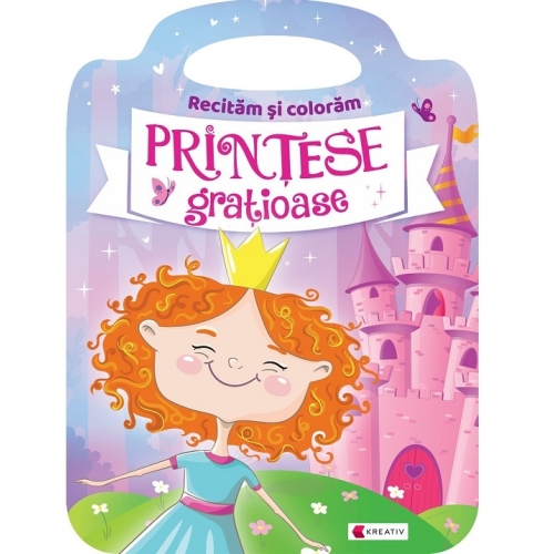 Printesele gratioase. Poezii pentru copii,Carti de colorat