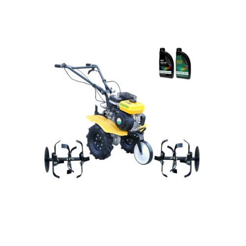 ProGARDEN Pachet Campo 703 Motocultor 7CP + 2L Ulei