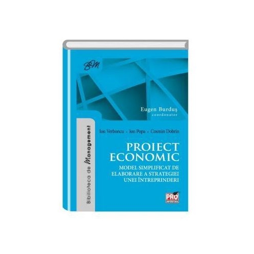 Proiect economic. Model simplificat de elaborare a strategiei unei intreprinderi - Ion Verboncu, Popa Ion, Cosmin Dobrin