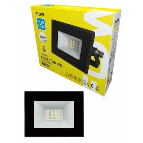 Proiector LED 10W 6500K Lumina Rece FLOW FPL10W