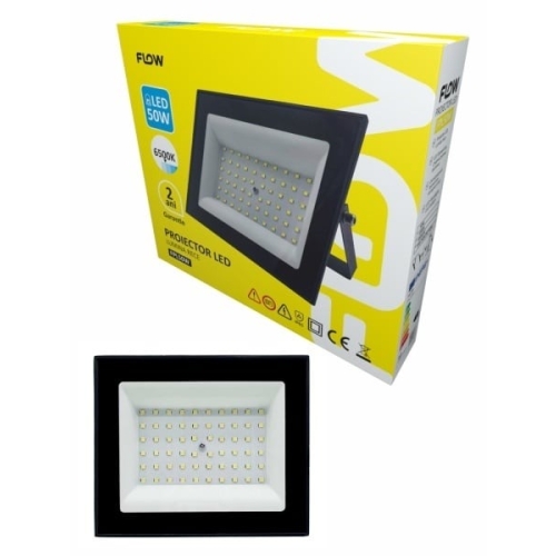 Proiector LED 50W 6500K Lumina Rece FLOW FPL50W