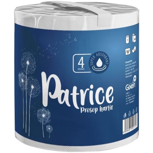 Prosop Bucatarie din hartie Patrice, 4 straturi, 160 foi, 36 m