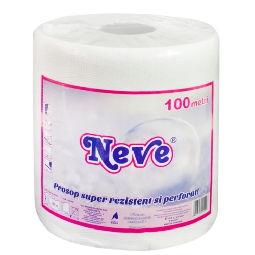 Prosop de bucatarie 1 rola 100 m, Neve