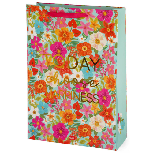 Punga de cadou X-Large, Flowers, Legami