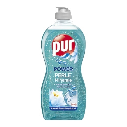 Pur Detergent de vase Power Perle Minerale Prospetimea Apei & Flori de Lotus 450 ml