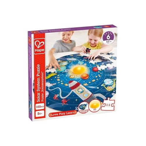 Puzzle Sistem solar, 100 piese, HAPE