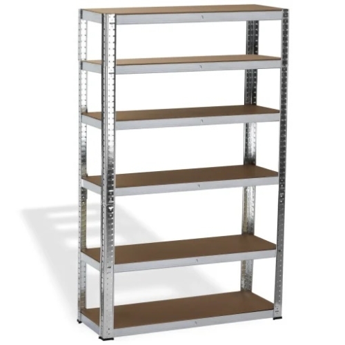 Raft Galvanizat 120Wx45Dx180Hcm pentru depozitare din otel ROTOR