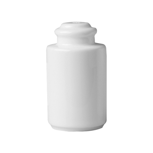 Recipient sare, linia Banquet, portelan alb injectat la presiune inalta