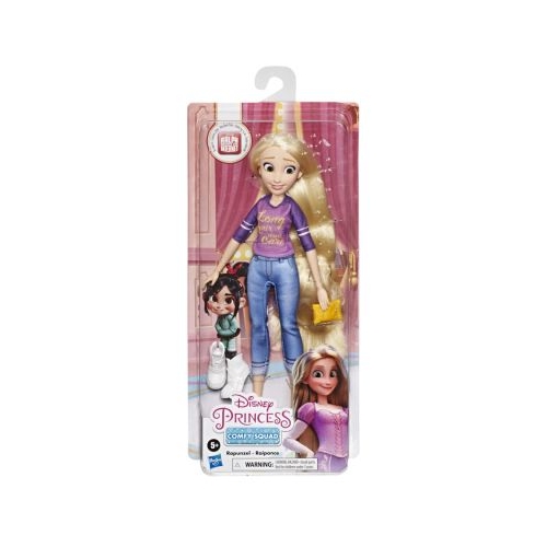 Papusa printesa Rapunzel colectia comfy squad
