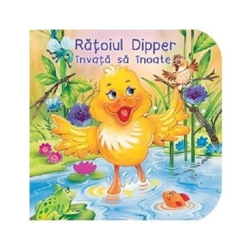 Ratoiul Dipper invata sa inoate