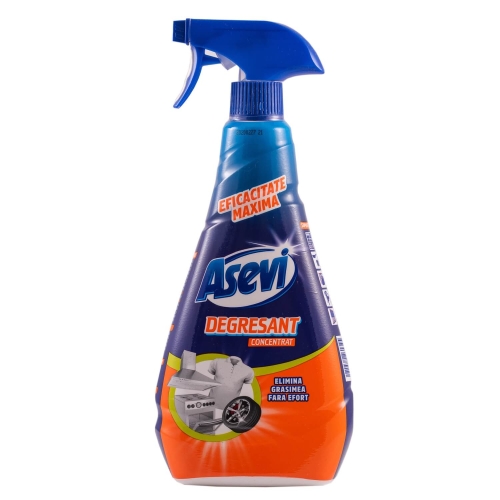 Asevi Solutie degresant concentrat, 750 ml. Produs pentru igienizarea casei