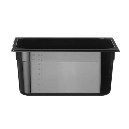 Recipient Gastronom GN 1/2 COOL, HENDI, COOL, GN 1/2, 9 l, Negru, 325x265x(H)150mm