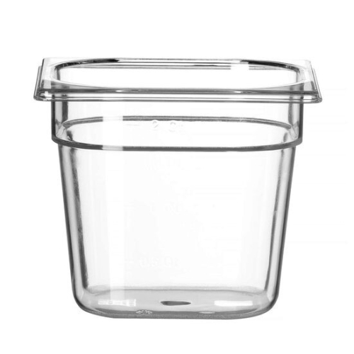 Recipient Gastronorm 1/6 COOL, HENDI, COOL, 2.3 l, Transparent, 176x162x(H)150mm