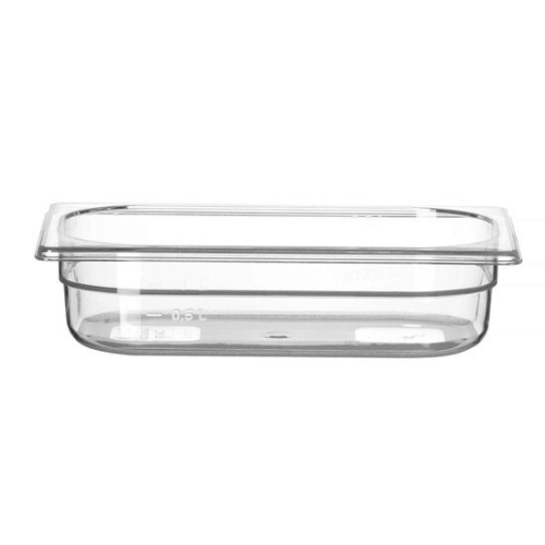 Recipient GN 1/4 COOL, HENDI, COOL, GN 1/4, 1.7 l, Transparent, 265x163x(H)65mm