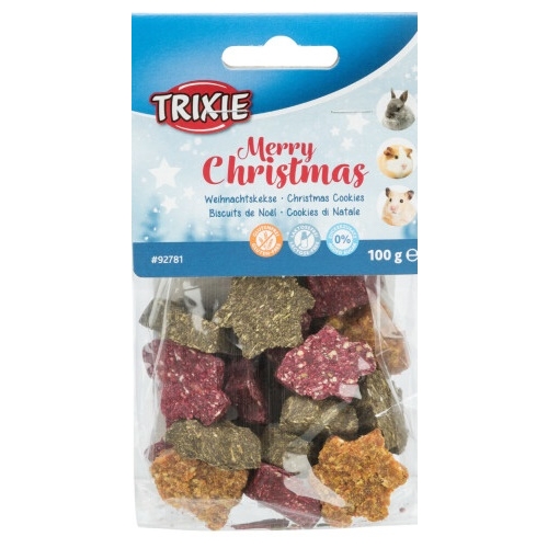 Recompense Prajituri, de Craciun, pentru animale mici, 100 g, Trixie