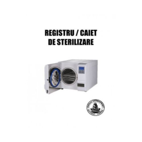 Registru/caiet de sterilizare - format A5