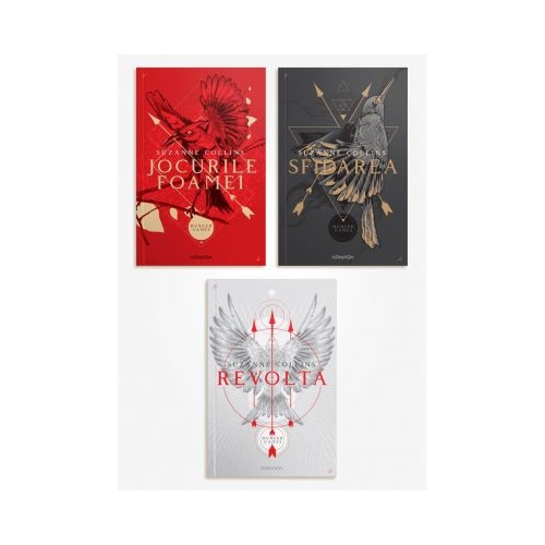 Pachet - Jocurile foamei 3 vol (editia 2019) - Suzzane Collins