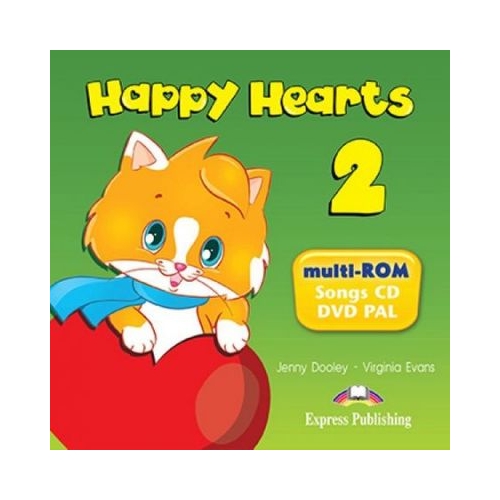Happy Hearts 2. Multi-Rom - Jenny Dooley, Virginia Evans, EXPRESS PUBLISHING, Povesti pentru copii in limba engelza
