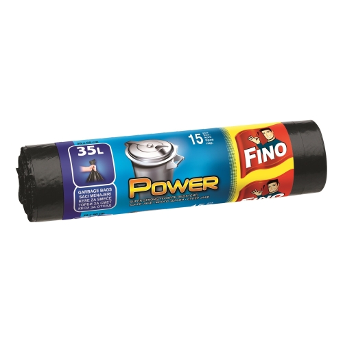 Saci menajeri FINO Power Super Strong, 35 l, 15 buc