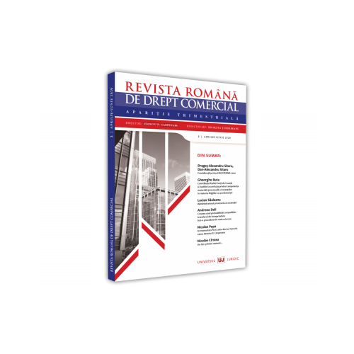 Revista romana de drept comercial nr. 2/2020