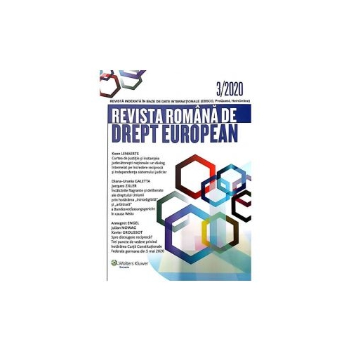 Revista Romana de Drept European nr. 3/2020 - Andrei Popescu