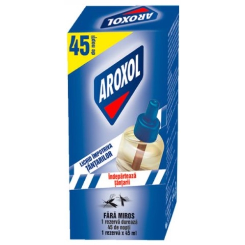 Rezerva lichida impotriva tantarilor, 45 nopti, Aroxol