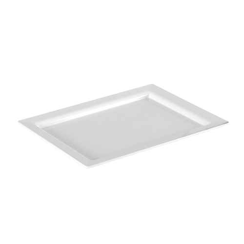 Tava de prezentare, din ABS, culoare alba, dimensiuni 280x210x15mm