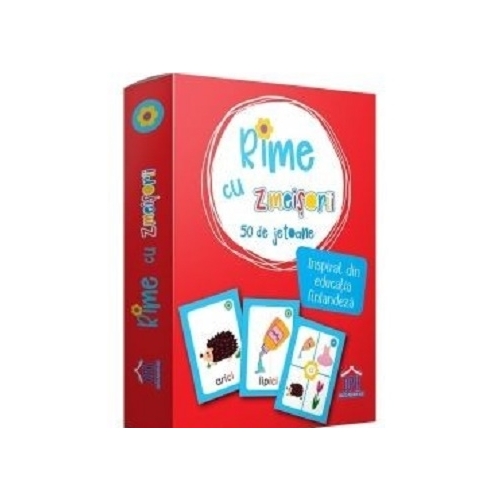 Rime cu Zmeisorii. 50 de jetoane - Bianca Biro, Alexandra Vorobjeff, editura Didactica Publishing House