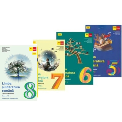 Pachet Gimnaziu. Caietul elevului clasele 5 6 7 si 8 - Florentina Samihaian
