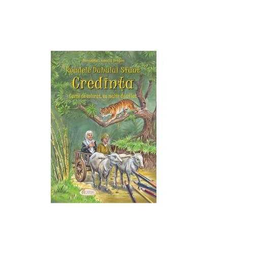 Roadele Duhului Sfant. Volumul 4 Credinta. Carte de colorat, cu multe de aflat - Alexandru Stanese, Amalia Dragne