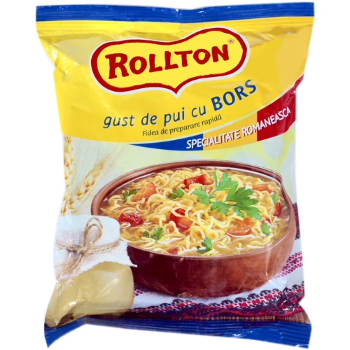 Rollton Supa instant cu gust de Pui cu Bors 60g