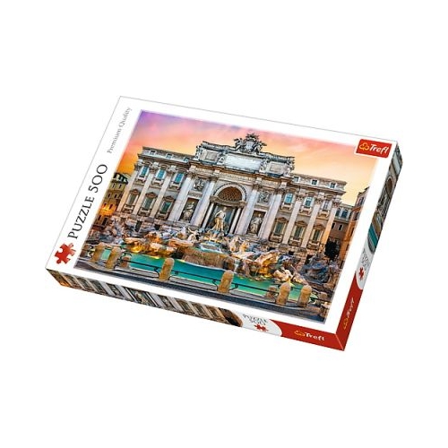 Puzzle Fontanna Di Trevi Roma 500 piese