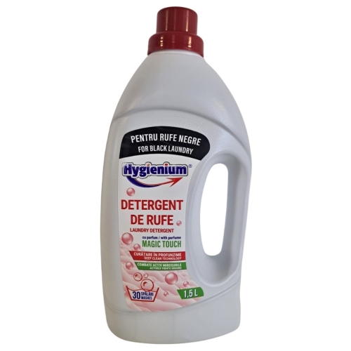Detergent de rufe/haine negre Magic Touch, 30 spalari, 1.5 L, Hygienium