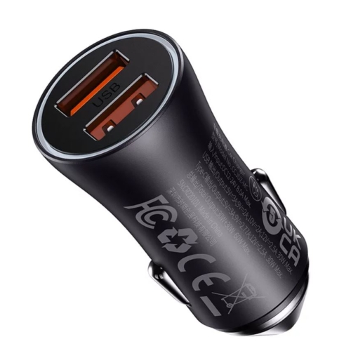 Incarcator auto Baseus Golden Contactor Max Dual