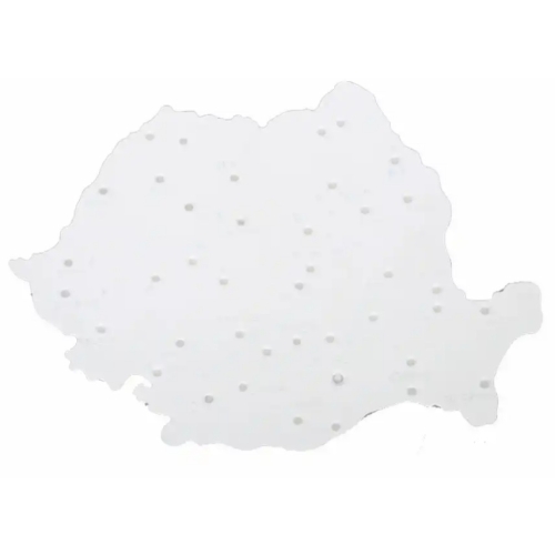 Sabloan harta Romaniei Flaro, 185 x 255 mm Diverse RTC grupdzc