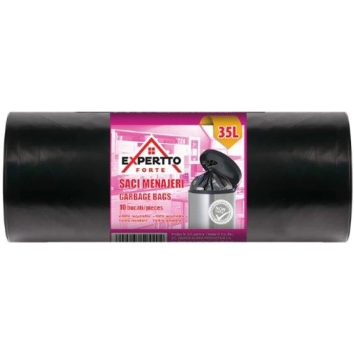 Saci menajeri, 10 buc, 35 L, Expertto