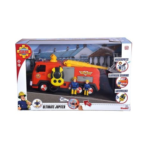 Masina de pompieri mega deluxe Jupiter, Pompierul Sam