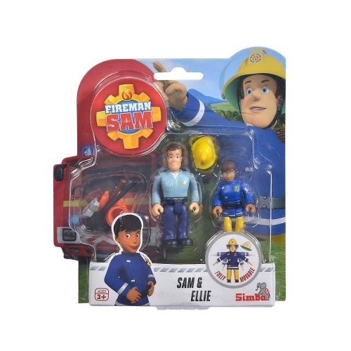 Set figurine Sam si Ellie, Pompierul Sam