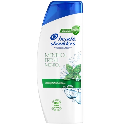 Sampon anti-matreata pentru orice tip de par, 625 ml, Head & Shoulders - Menthol Fresh