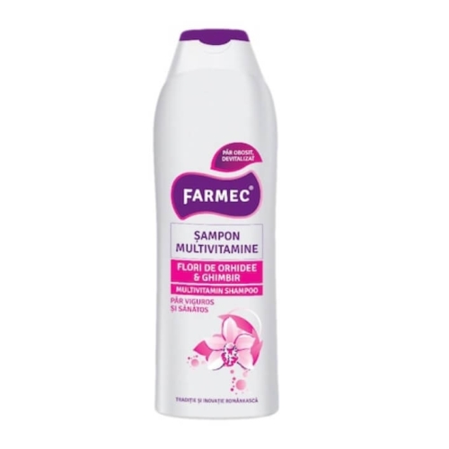 Sampon multivitamine flori de orhidee si ghimbir, 400ml, Farmec. Produse Igiena, solutii ingrijire par