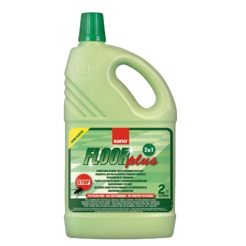 Sano Detergent insecticid pentru pardoseli Floor Plus, 2Lpe grupdzc.ro✅. Descopera gama copleta de produse la oferte speciale✅!