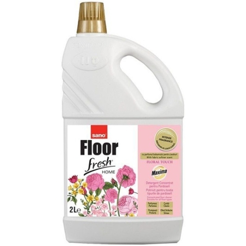 Solutie curatat podele Sano Floor fresh Home Floral Touch 2L