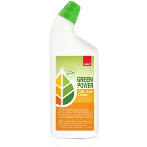 SANO GREEN POWER, DETERGENT PENTRU VASUL DE TOALETA, 750 ml