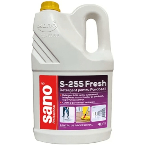 Detergent profesional pardoseala Sano Fresh S-255 4 litri
