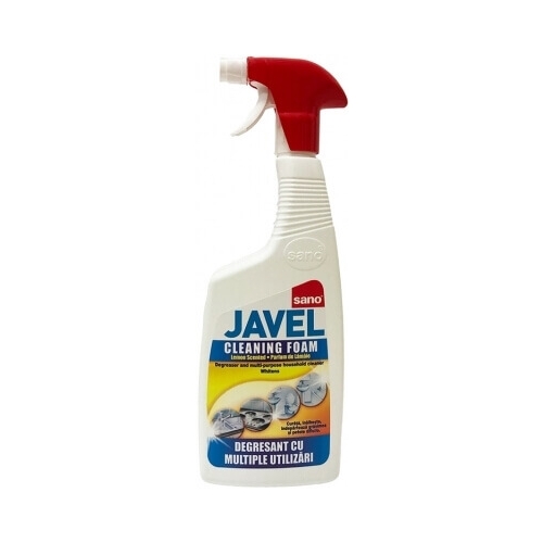 Sano Spuma degresanta cu multiple utilizari Cleaning Foam JAVEL, 750 ml