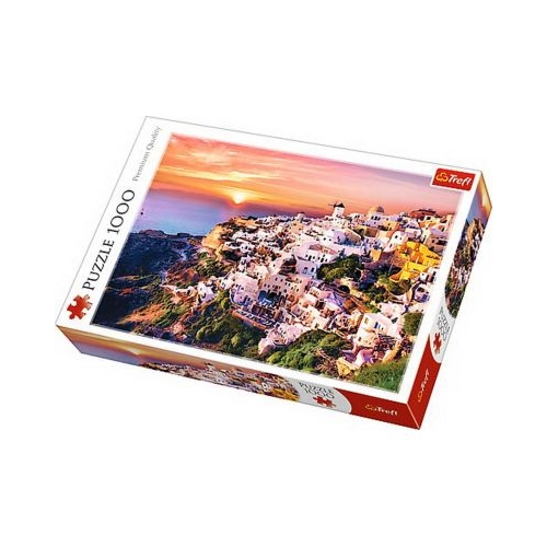 Puzzle apus in Santorini, Trefl