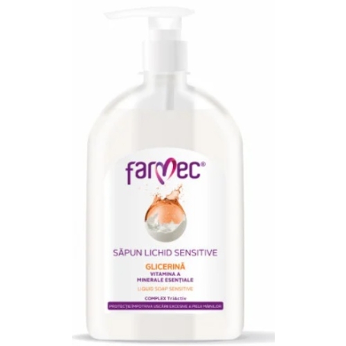 Farmec Sapun lichid cu glicerina, 500 ml