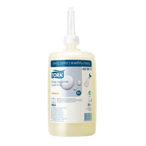 Sapun lichid Extra Hygiene, 1 l, Tork 420810